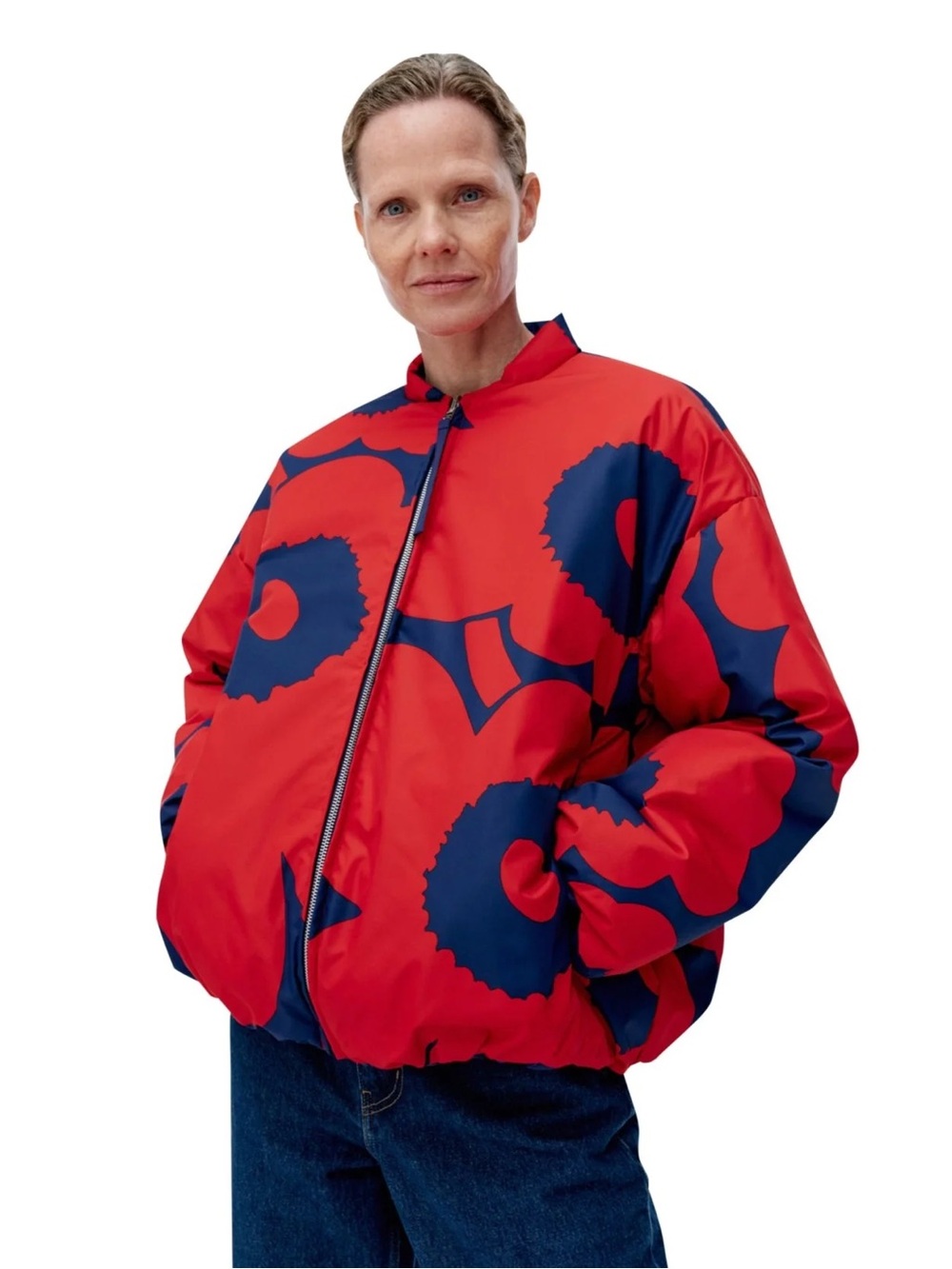 Marimekko Holkki Unikko Lightweight Padded jacket